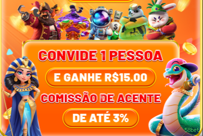 Jogos de promoção no 58bet: jogadas de graça, multiplicadores e jackpots progressivos em slots selecionados